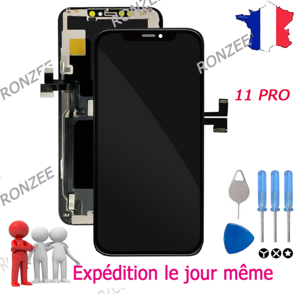 ECRAN VITRE TACTILE QUALITÉ INCELL ( NON OLED ) POUR IPHONE 11 PRO 🔥 INCELL 🔥OUTILS